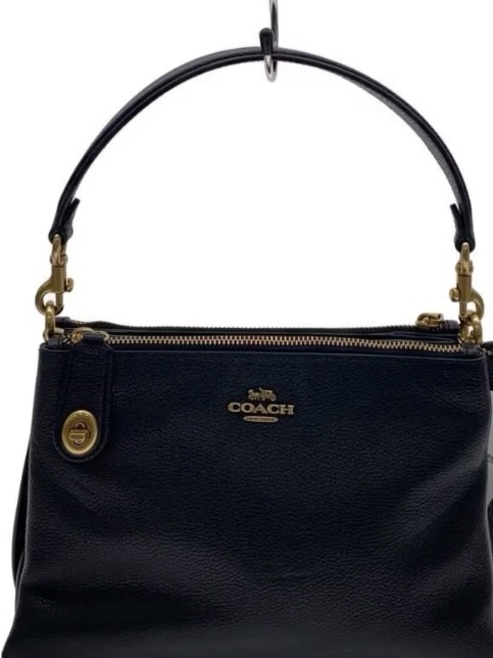🔥 ANOTHER CLASSY SNEAKY SALE!! COACH 3 ZIPPER, 2 STRAPS AWESOME BAG RET. $475 - Picture 8 of 9